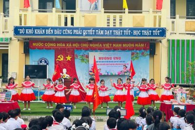 TRƯỜNG TIỂU HỌC NGHIÃ HÀ TỔ CHỨC NGÀY HỘI  SÁCH VÀ VĂN HOÁ ĐỌC NĂM 2025