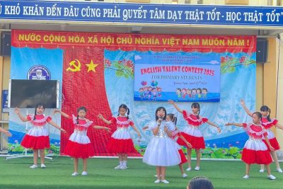 SÔI NỔI BUỔI SINH HOẠT CÂU LẠC BỘ TIẾNG ANH TẠI TRƯỜNG TIỂU HỌC TIỂU HỌC NGHĨA HÀ